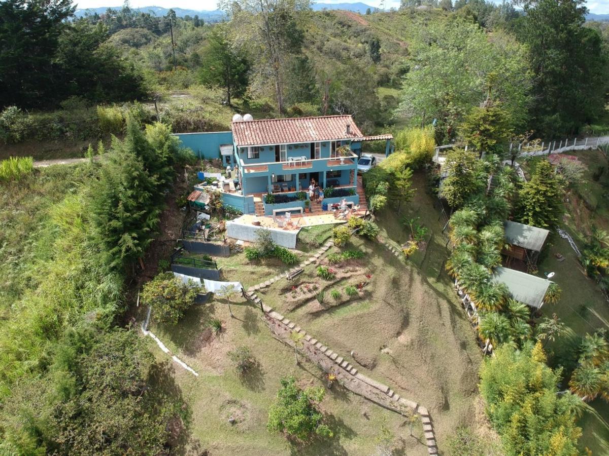 Casa Galeria Guatape Villa Buitenkant foto